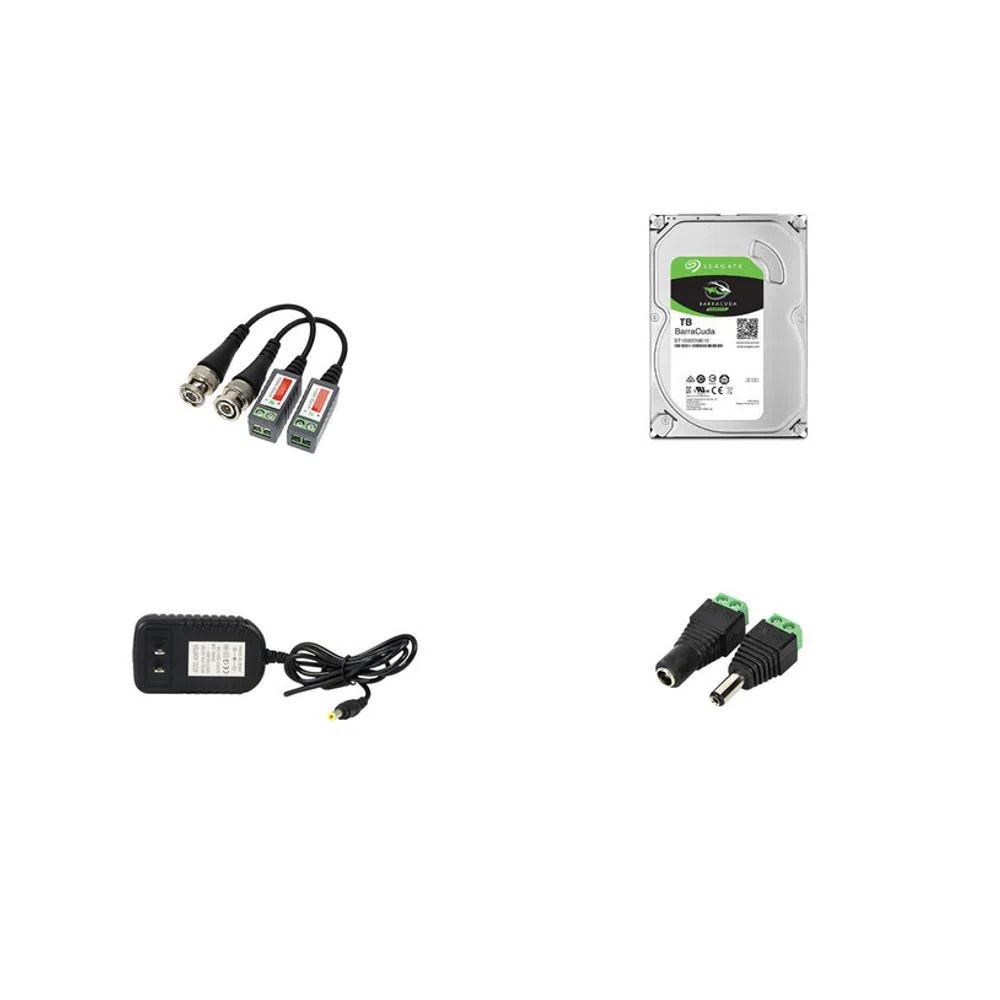 Kit 3 Cámaras de Seguridad Hikvision 5Mp 01 Cámara Audio Incorporado - Imagen 4